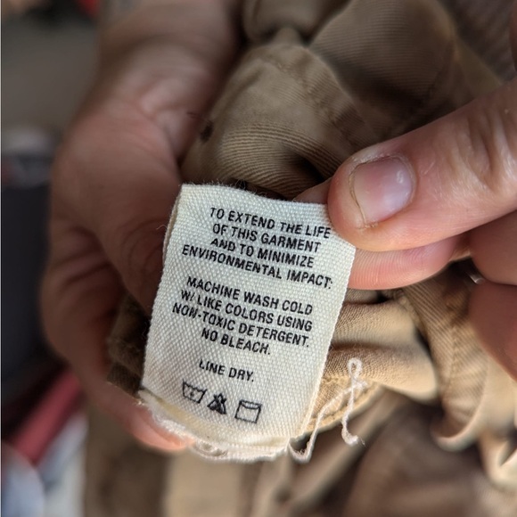 Alex Mill twill khaki jumpsuit - Picture 4 of 4